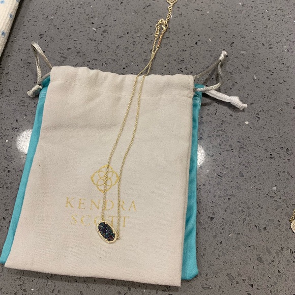 Glitter Elisa Necklace Kendra Scott - Picture 3 of 3